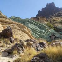 Rainbow Rocks of Gran Canaria Los Azulejos